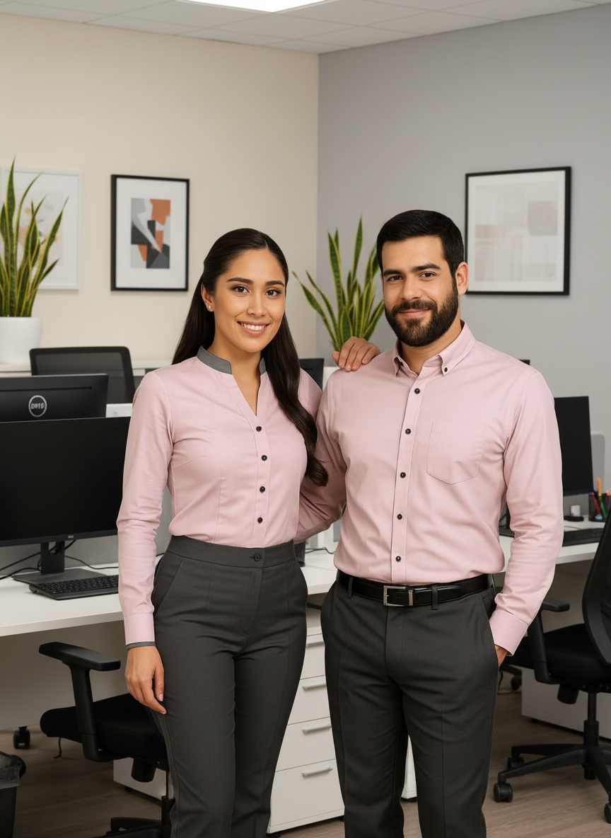 Equipo empresarial uniformado Santiago Dotaciones